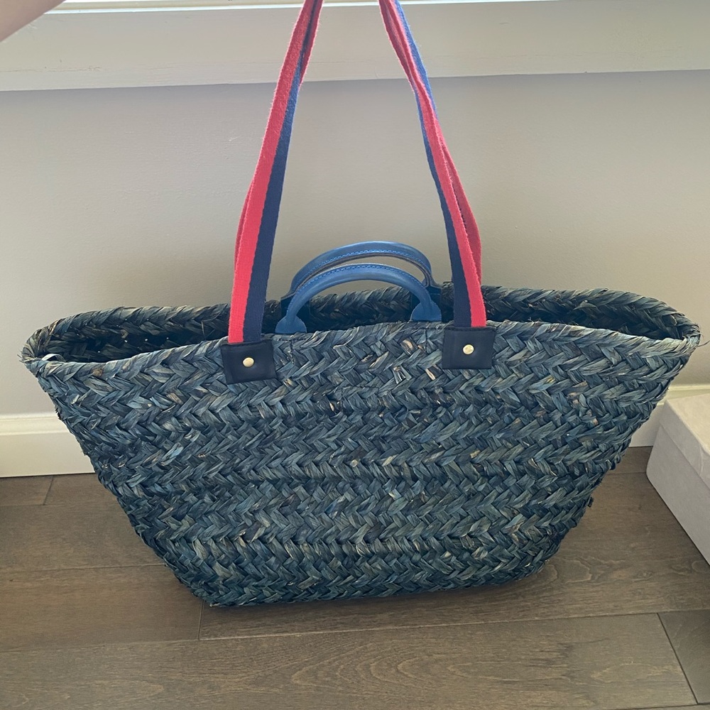 Clare V Woven Le Big Sac - Midnight